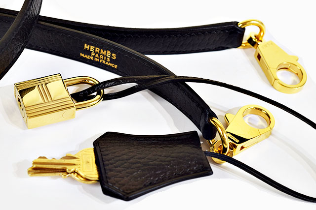 エルメス HERMES ケリー ボリード ショルダー ストラップ クロシェット セット アルデンヌ ナチュラル ゴールド 金具 Shoulder  strap set 通販