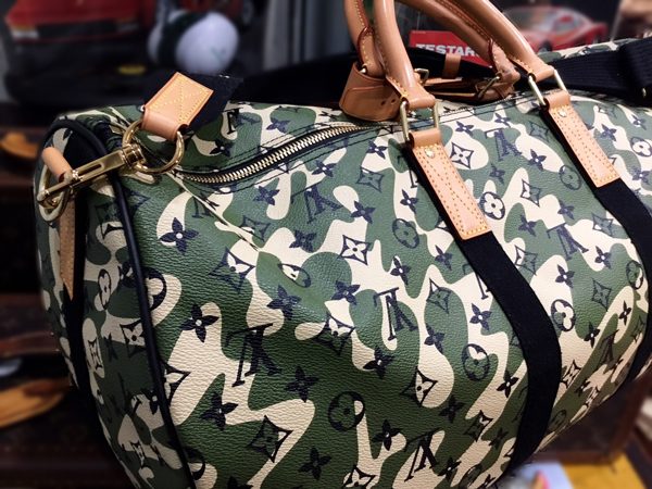 【お買得】Louis Vuitton カモフラ柄 ボストンバッグ