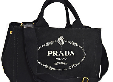 ショルダーなしPRADA カナパ 黒