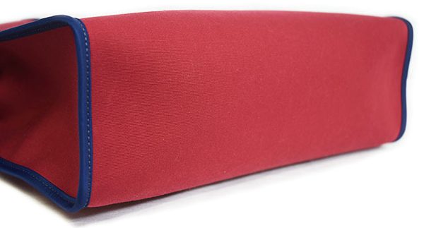 エルメス エールジップバッグPM 31 トワル✕レザー