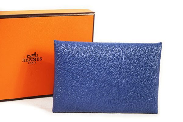 HERMES　名刺入れ　カルヴィ　カードケース