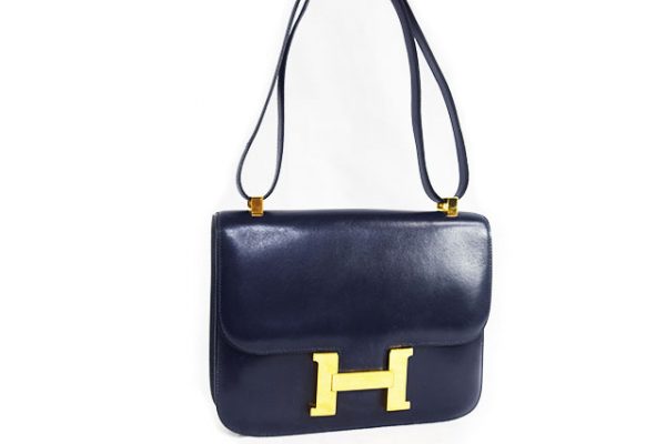 楽天市場】エルメス HERMES コンスタンス3 ミニ U刻 ブルーサー