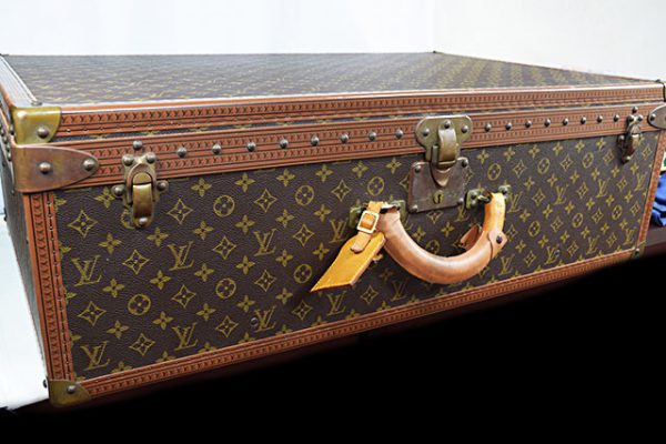 LOUIS VUITTON ルイ・ヴィトン アルゼール 75 LVロゴ 大型 アタッシュケース トランクケース モノグラム トランク M21225