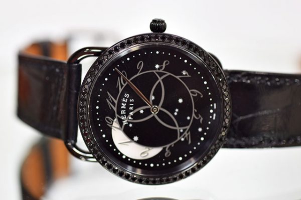 エルメス ステンレススチール クロコダイル アルソー 腕時計（新品・未使用品）