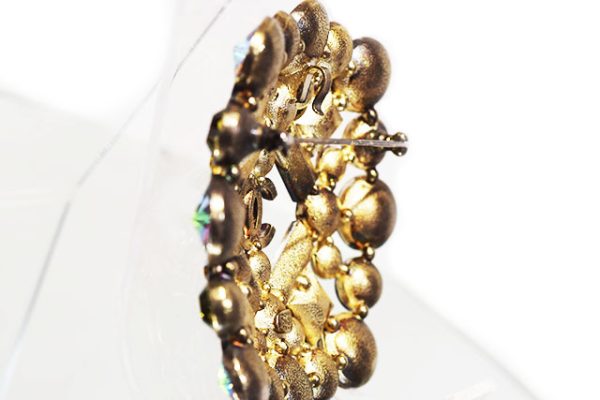 ⭐美品⭐シャネル ココマーク ヴィンテージ ブローチ ゴールド ラインストーン CHANELブローチ ココマーク ラインストーンゴールドブローチ