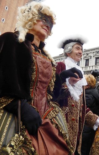 イタリア　ヴェネツィア　カーニバル　衣装